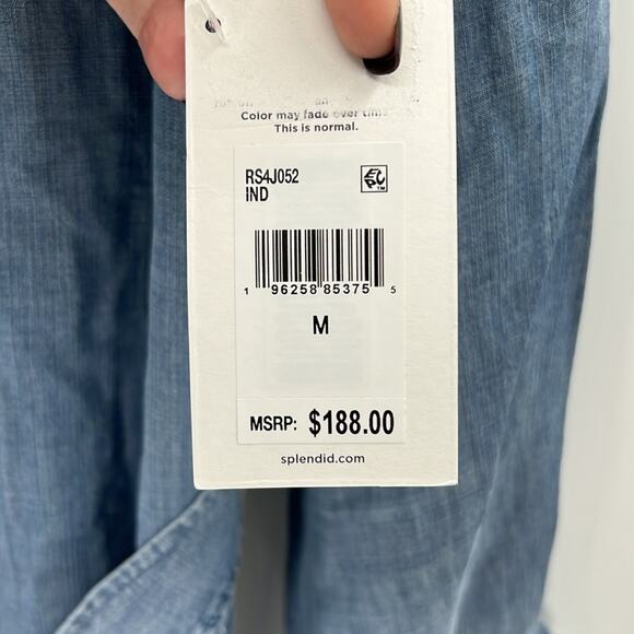 Splendid Collection Dane Indigo Coat - Medium - New with tags - Picture 4 of 8